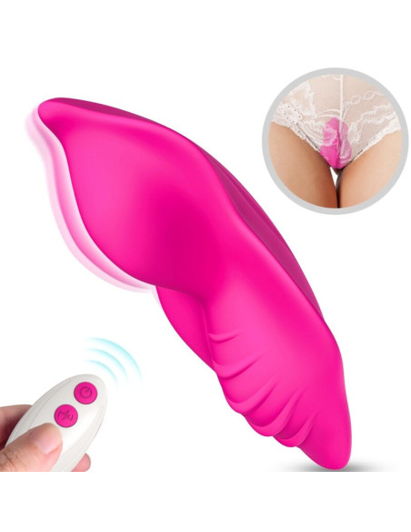 ARMONY WHISPER WEARABLE PANTIES VIBRATOR REMOTE CONTROL FUCHSIA