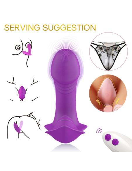 ARMONY WHISTLE VIBRATOR INTRODUCIBLE REMOTE CONTROL PURPLE
