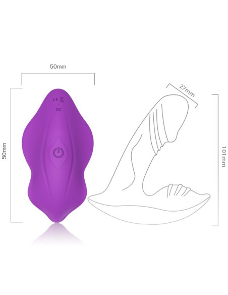 ARMONY WHISTLE VIBRATOR INTRODUCIBLE REMOTE CONTROL PURPLE