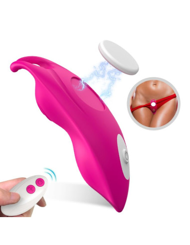 ARMONY HONEYBEE WEARABLE PANTIES VIBRATOR G SPOT REMOTE CONTROL FUCHSIA
