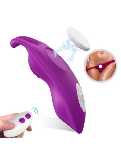 ARMONY HONEYBEE WEARABLE PANTIES VIBRATOR G SPOT REMOTE CONTROL PURPLE