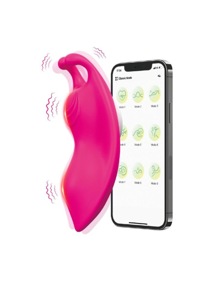 ARMONY HONEYBEE WEARABLE PANTIES VIBRATOR G SPOT FUCHSIA FREE APP
