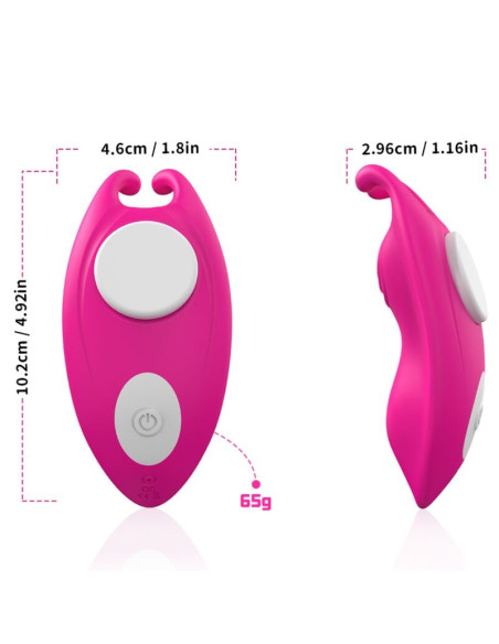 ARMONY HONEYBEE WEARABLE PANTIES VIBRATOR G SPOT FUCHSIA FREE APP