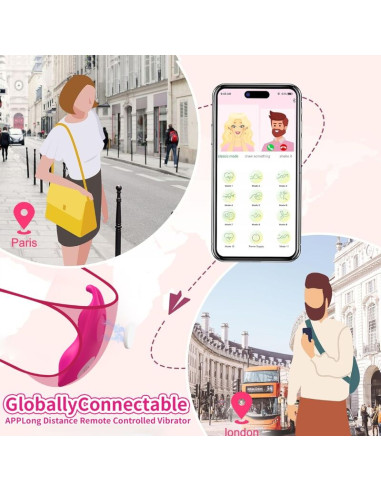 ARMONY HONEYBEE WEARABLE PANTIES VIBRATOR G SPOT FUCHSIA FREE APP