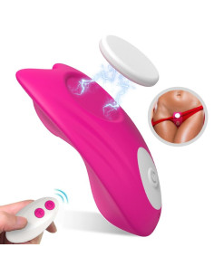 ARMONY BUTTERFLY WEARABLE PANTIES VIBRATOR REMOTE CONTROL PINK