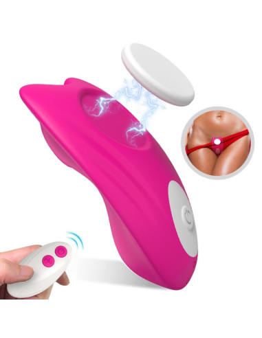 ARMONY BUTTERFLY WEARABLE PANTIES VIBRATOR REMOTE CONTROL PINK