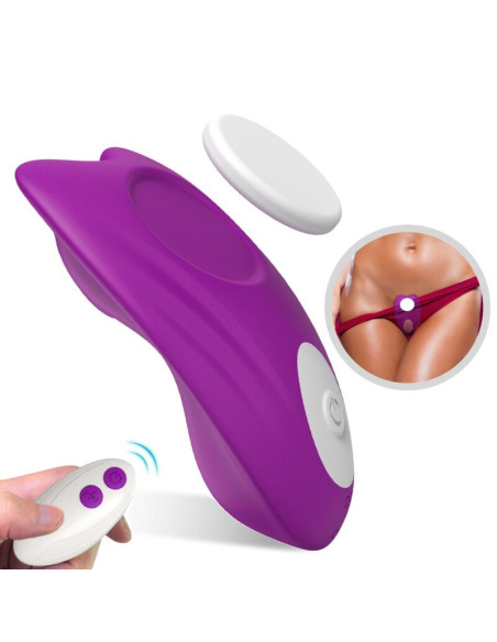 ARMONY BUTTERFLY WEARABLE PANTIES VIBRATOR REMOTE CONTROL PURPLE