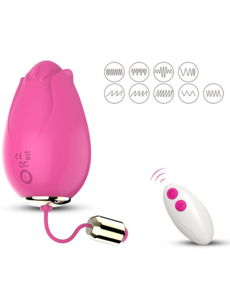 ARMONY MANDALA EGG VIBRATOR G SPOT REMOTE CONTROL FUCHSIA