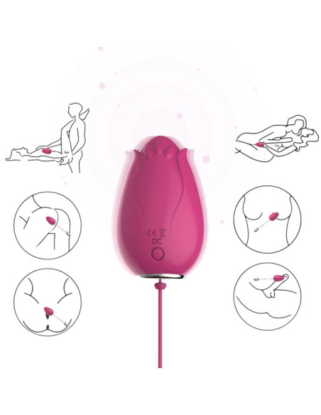 ARMONY MANDALA EGG VIBRATOR G SPOT REMOTE CONTROL FUCHSIA