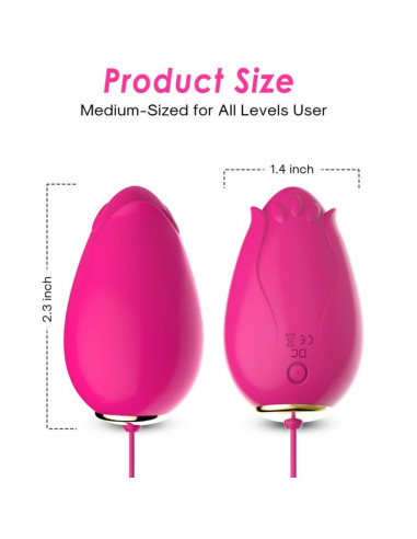 ARMONY MANDALA EGG VIBRATOR G SPOT REMOTE CONTROL FUCHSIA