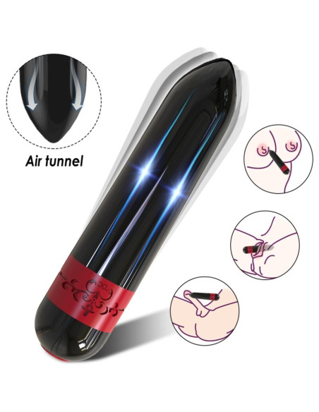 ARMONY ROCKET VIBRATOR BULLET BLACK