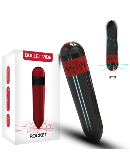 ARMONY ROCKET VIBRATOR BULLET BLACK
