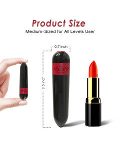 ARMONY ROCKET VIBRATOR BULLET REMOTE CONTROL BLACK 2