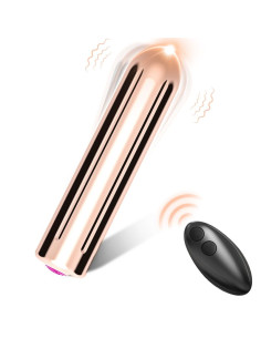 ARMONY WARHEAD VIBRATOR BULLET REMOTE CONTROL GOLDEN 2 CM X 88 CM