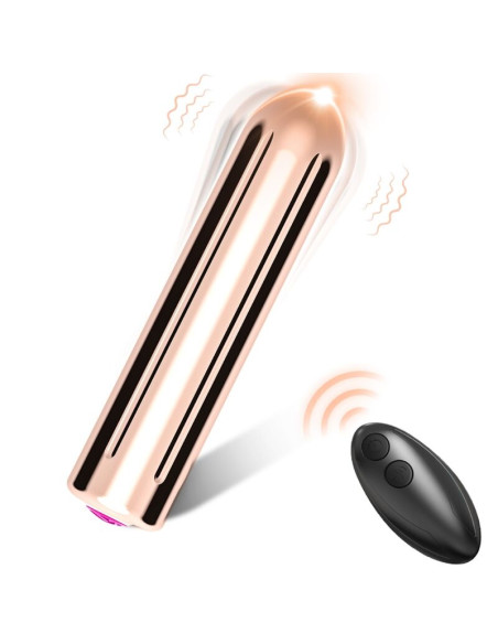 ARMONY WARHEAD VIBRATOR BULLET REMOTE CONTROL GOLDEN 2 CM X 88 CM