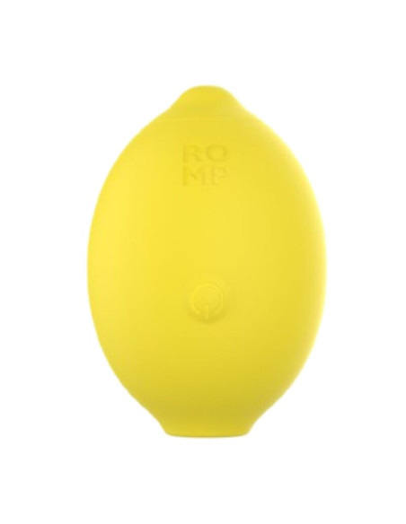 ROMP LEMON CRUSH PLEASURE AIR CLITORAL STIMULATOR YELLOW