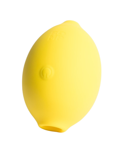 ROMP LEMON CRUSH PLEASURE AIR CLITORAL STIMULATOR YELLOW