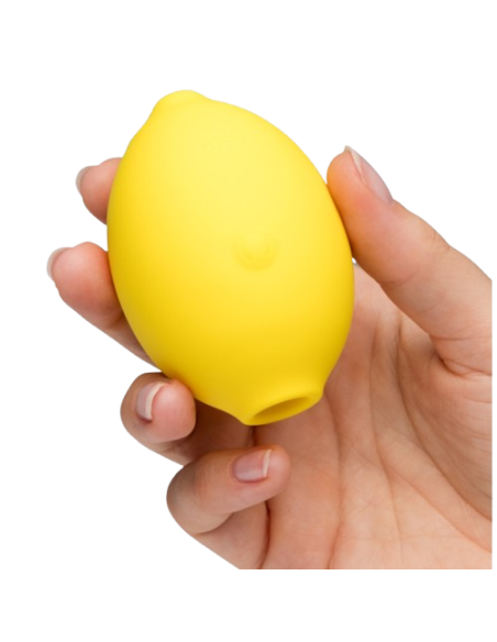 ROMP LEMON CRUSH PLEASURE AIR CLITORAL STIMULATOR YELLOW