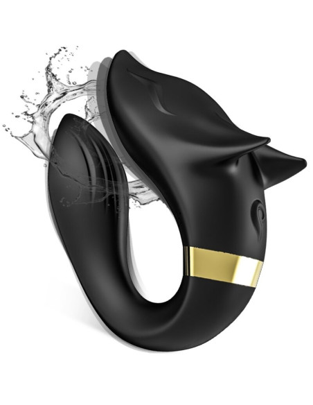 ARMONY FOX VIBRATOR FOR COUPLES REMOTE CONTROL BLACK
