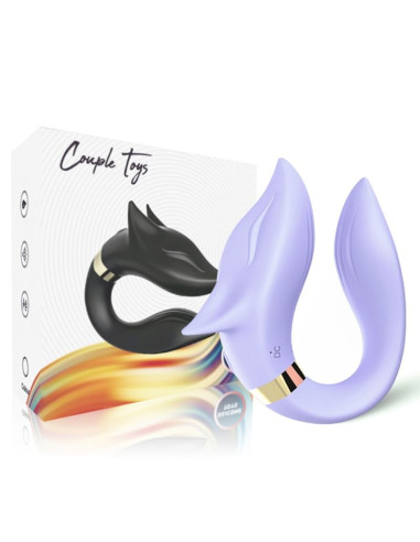 ARMONY FOX VIBRATOR FOR COUPLES REMOTE CONTROL PURPLE