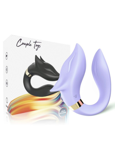 ARMONY FOX VIBRATOR FOR COUPLES REMOTE CONTROL PURPLE