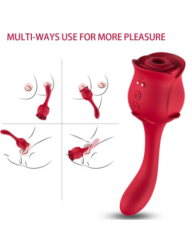 ARMONY ROSELOVER CLITORIS SUCTION STIMULATOR RED