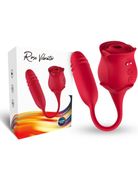 ARMONY ROSEKNIGTH CLITORIS SUCKER VIBRATOR RED
