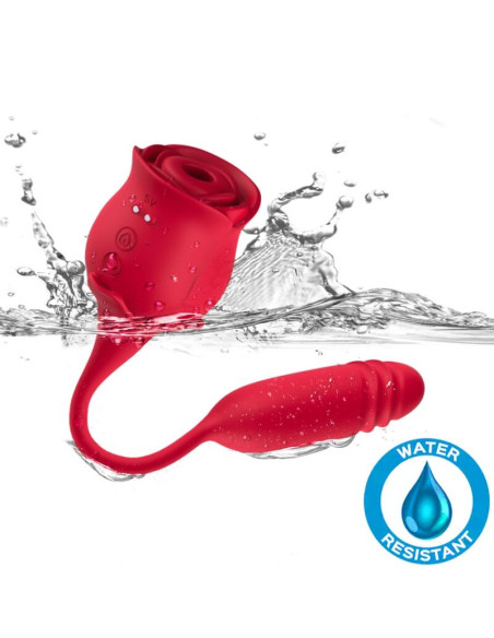 ARMONY ROSEKNIGTH CLITORIS SUCKER VIBRATOR RED