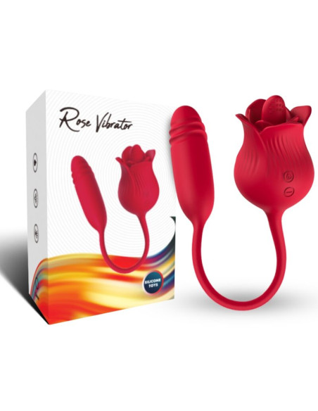 ARMONY ROSELIP LICKING VIBRATING CLIT VIBRATOR RED