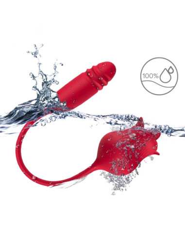 ARMONY ROSELIP LICKING VIBRATING CLIT VIBRATOR RED