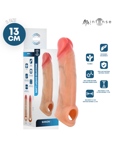 MR INTENSE SIMON S SILICONE PENIS COVER 13 CM O 4 CM