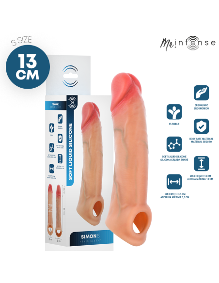 MR INTENSE SIMON S SILICONE PENIS COVER 13 CM O 4 CM