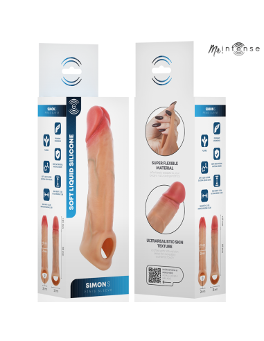 MR INTENSE SIMON S SILICONE PENIS COVER 13 CM O 4 CM