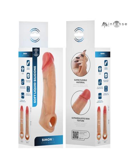 MR INTENSE SIMON S SILICONE PENIS COVER 13 CM O 4 CM