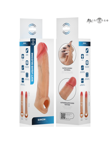 MR INTENSE SIMON L SILICONE PENIS COVER 16 CM O 45 CM