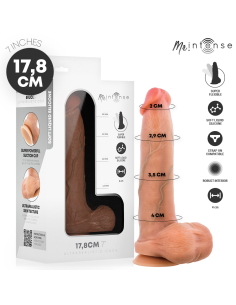 MR INTENSE BRUCE S SILICONE DILDO WITH TESTICLES 178 CM O 4 CM