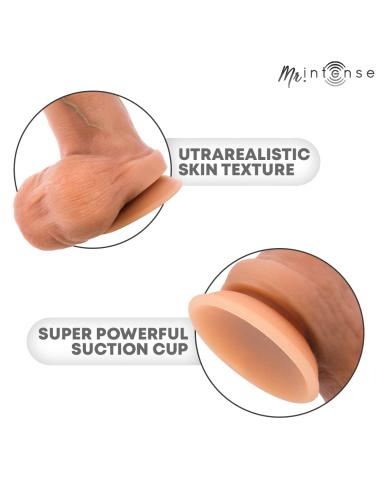 MR INTENSE BRUCE XL SILICONE DILDO WITH TESTICLES 255 CM O 55 CM