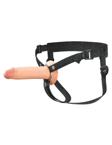 FANTASY X TENSIONS ELITE 203 CM HOLLOW SILICONE STRAP ON