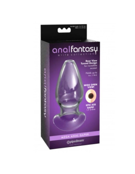 ANAL FANTASY ELITE MEGA ANAL GAPER CLEAR ANAL PLUG