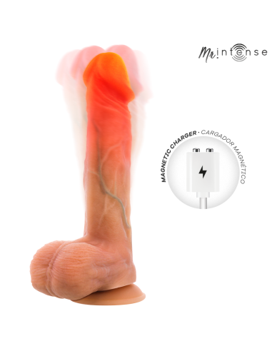 MR INTENSE LOGAN VIBRATOR DILDO SILICONE WITH HEAT EFFECT AND REMOTE CONTROL 20 CM O 41 CM
