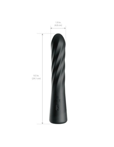 ANAL FANTASY ELITE TWIST ECSTASY RECHARGEABLE ROTATING ANAL STIMULATOR