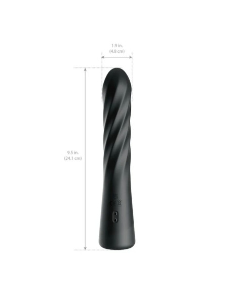 ANAL FANTASY ELITE TWIST ECSTASY RECHARGEABLE ROTATING ANAL STIMULATOR