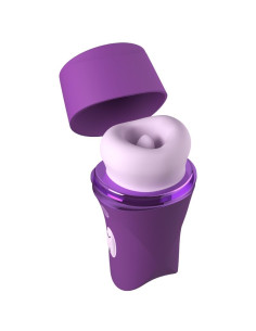 FANTASY FOR HER LUSH KISS PLUSH PURPLE SUCTION LICKING CLITORAL STIMULATOR 2