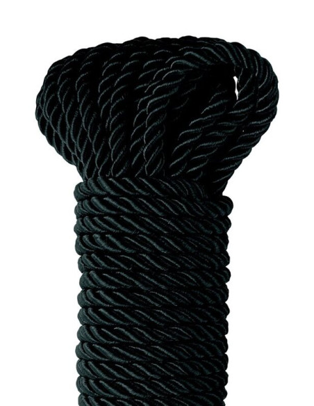 FETISH FANTASY SERIES BLACK DELUXE SILK ROPE 975 M