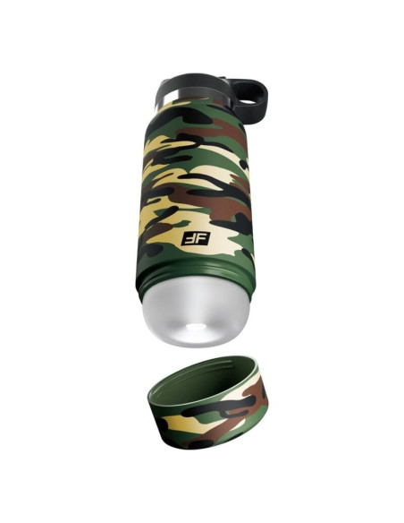 PDX PLUS FAP FLASK HAPPY CAMPER DISCREET MASTURBATOR CAMOUFLAGE