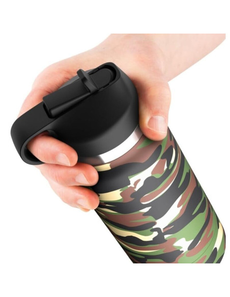 PDX PLUS FAP FLASK HAPPY CAMPER DISCREET MASTURBATOR CAMOUFLAGE