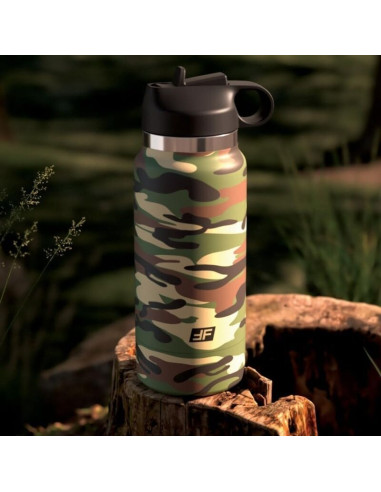 PDX PLUS FAP FLASK HAPPY CAMPER DISCREET MASTURBATOR CAMOUFLAGE