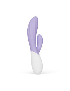 LELO INA TWIST DOUBLE VIBRATOR RABBIT FOR G SPOT AND CLITORIS BLUE 2