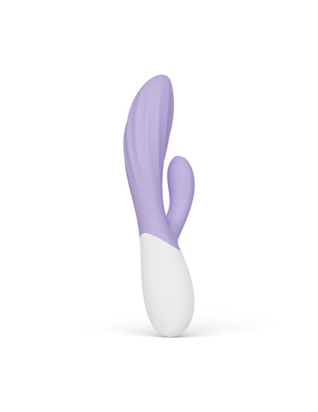LELO INA TWIST DOUBLE VIBRATOR RABBIT FOR G SPOT AND CLITORIS LAVENDER