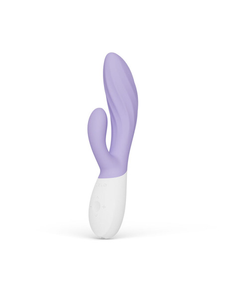 LELO INA TWIST DOUBLE VIBRATOR RABBIT FOR G SPOT AND CLITORIS LAVENDER